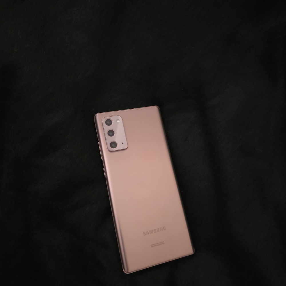 Samsung Note 20 Smartphone in Rose Gold